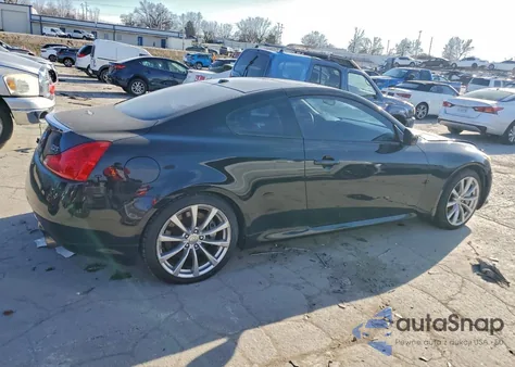 2008 Infiniti G37 Base z USA, uszkodzony, nr VIN JNKCV64E88M123295